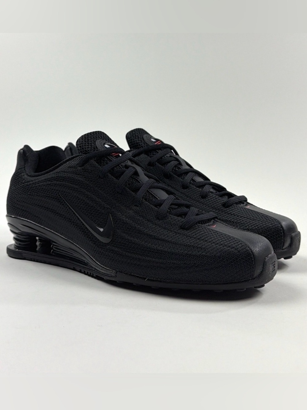 Nike Shox Z Womens Black Red Sneakers Shoes Running Athletic Casual HQ7540-003